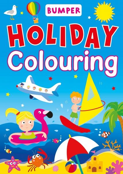 Bumper Holiday Colouring Book