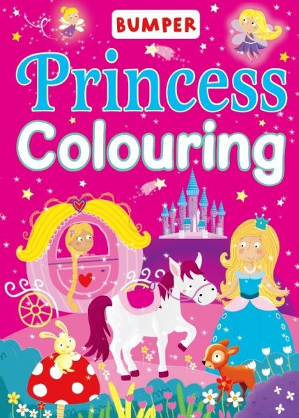 Bumper Princess Colouring Book