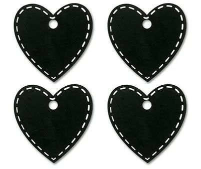 Chalkboard Tags- Heart
