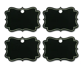 Chalkboard Tags- Bracket Border