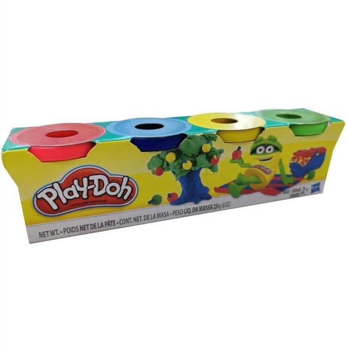Playdoh 4pc- 2oz