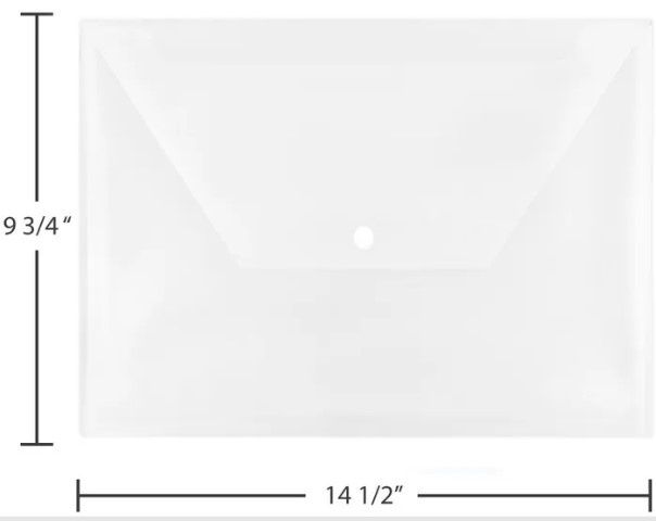 Polyfile with Snap Button-  Legal