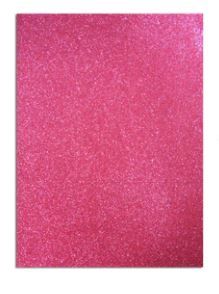 Glitter Foam Sheet Pink-  (19" X 27")