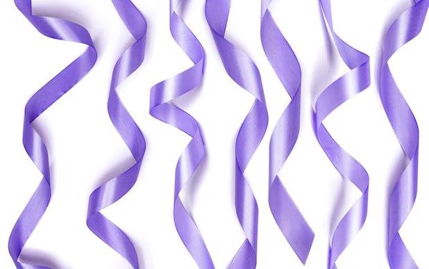 Streamers Purple ( Per Yard )