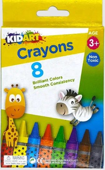 Crayons 8's (Kid Art)