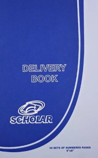 Delivery Book (Scholar) - 50 page