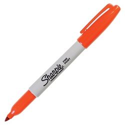 Sharpie Fine Point Marker- Orange