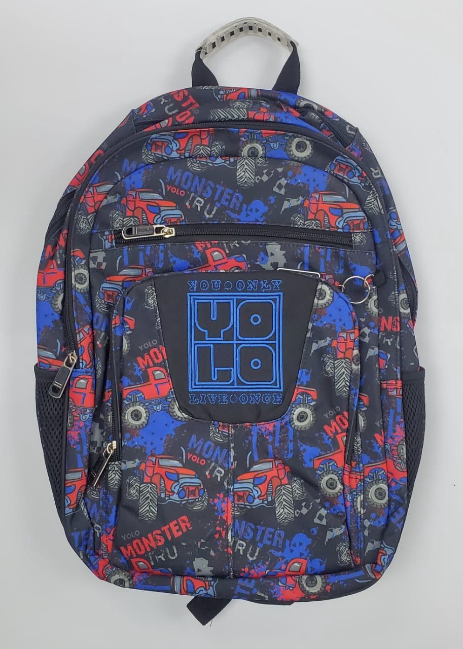 Yolo Backpack- Monster Truck