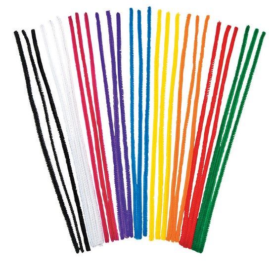 Chenille Stems- Solid Colours (30pcs)