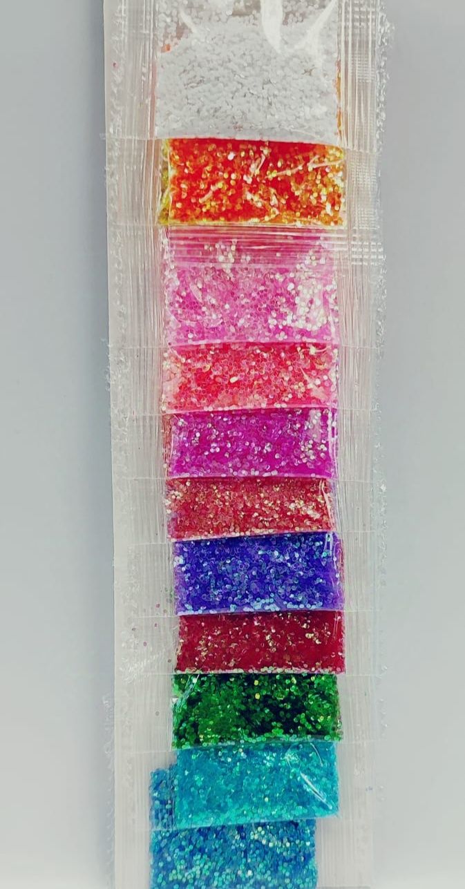 Glitter Set 12pcs- (Neon)