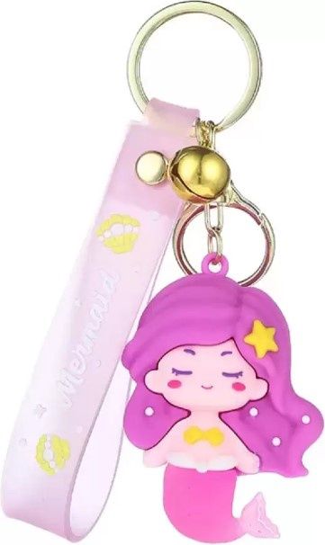 Keychain- Mermaid Charm