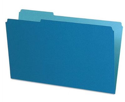 Manilla Folder Legal- Blue
