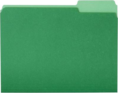 Manilla Folder Letter- Green