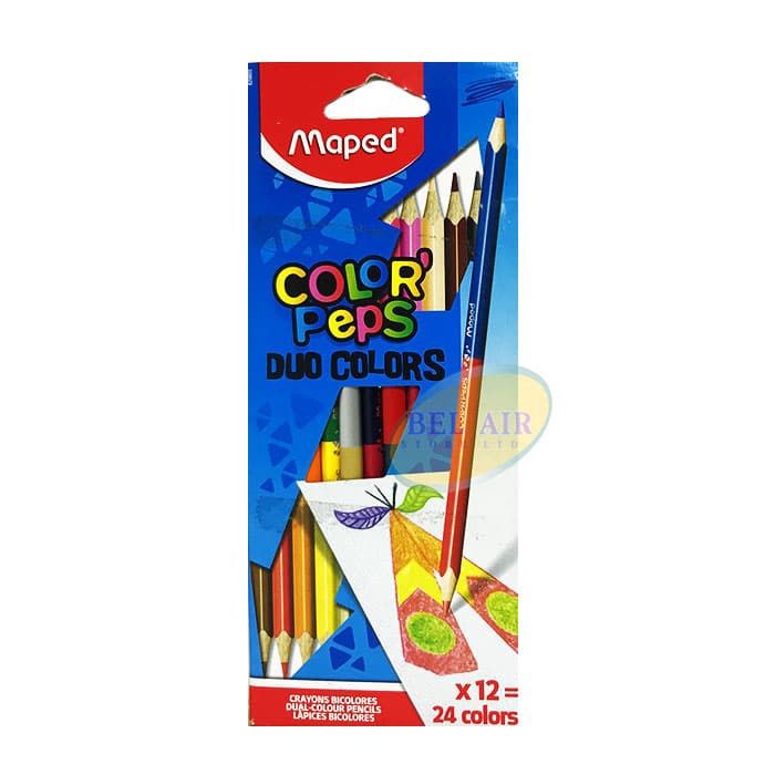 Maped Colour Pencils- Duo 24's