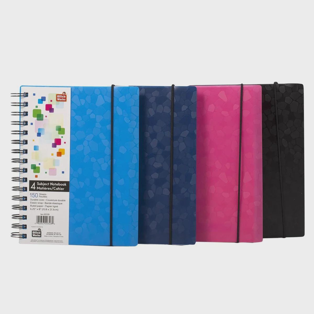 Notebook- 4 Subject (6.25 Notebook- 4 Subject (6.25" X 8")
