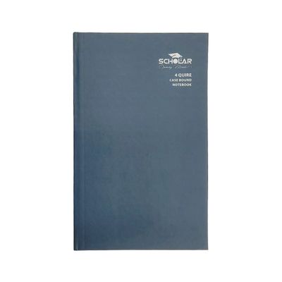 Notebook- Scholar 4 Quire (8" X 13")