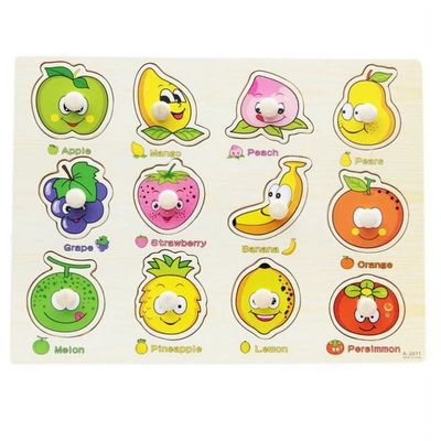 Wooden Puzzle - Fruits