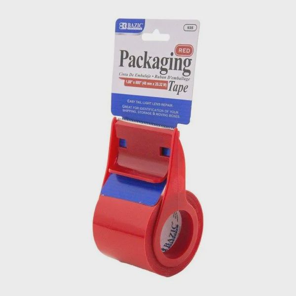 Red Packaging Tape
