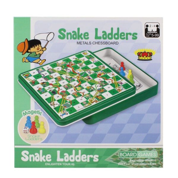 Snakes and Ladders- Metal Chessboard