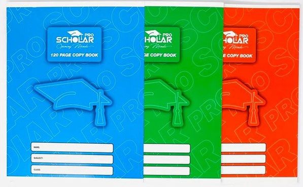 Scholar Pro 120pg - Copybook 8" X 6" (6pk)