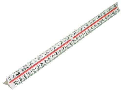 Triangular Scale Rule- (30cm)