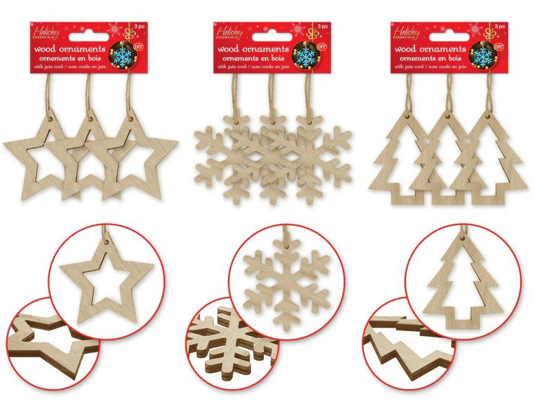 DIY Wooden Ornaments