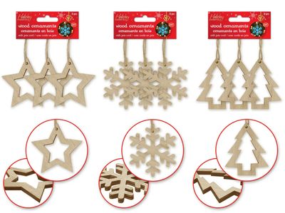 DIY Wooden Ornaments