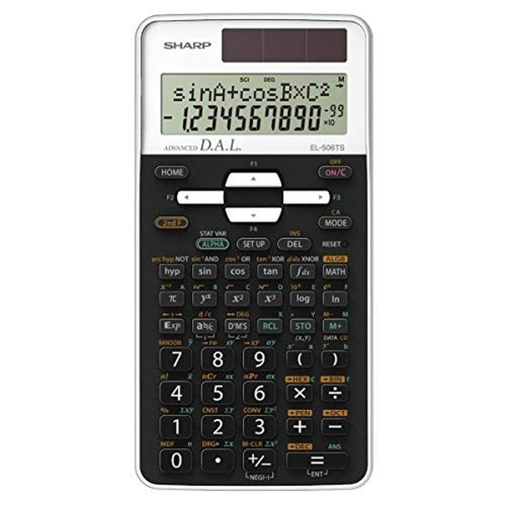 Scientific Calculator - Sharp EL -506TSB-WH (470 Functions) Scientific Calculator - Sharp EL -506TSB-WH (470 Functions)