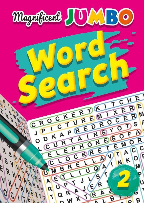 Magnificent Jumbo Word Search- Book 2