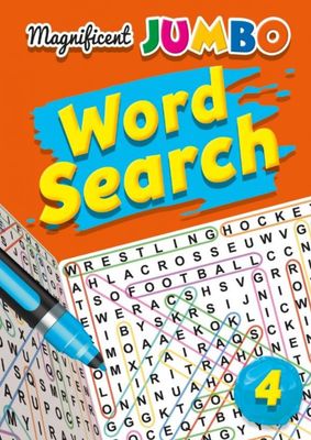 Magnificent Jumbo Word Search- Book 4