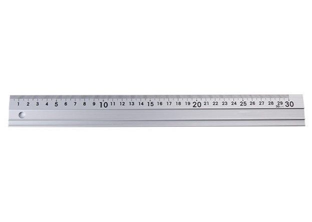 Ruler 30cm- Aluminum