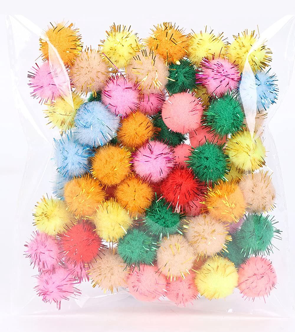 Pom Pom Balls- 1.5cm (100pcs)