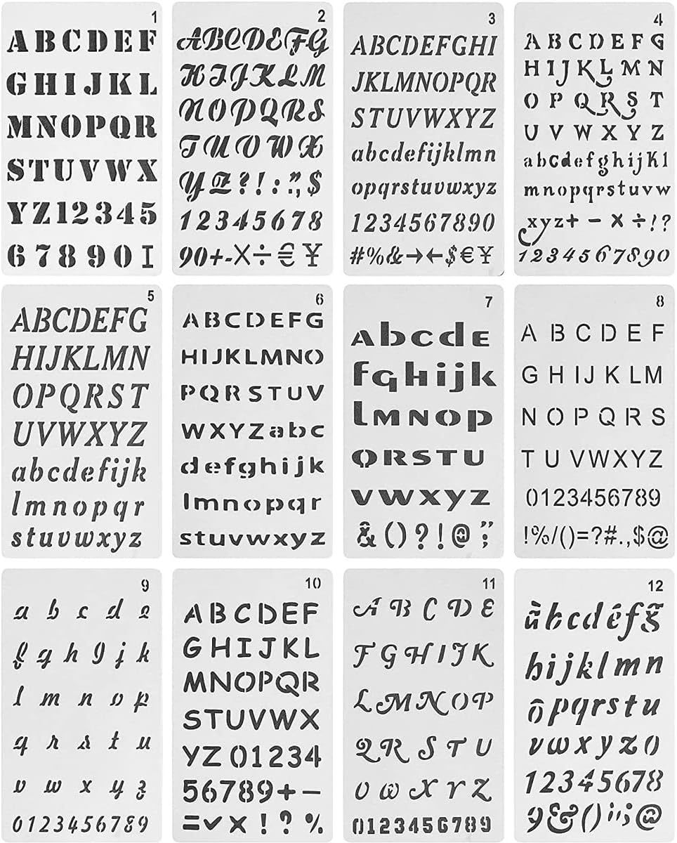 Art Stencil- Mix Patterns