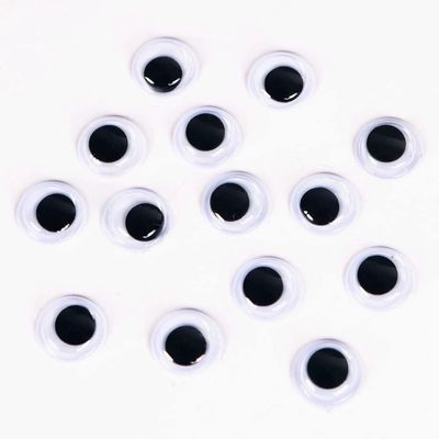 Self Adhesive Googly Eyes - 70Pcs (15mm)