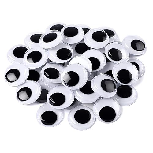 Self Adhesive Googly Eyes - 30Pcs (25mm)