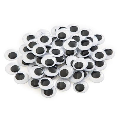 Self Adhesive Googly Eyes - 35Pcs (20mm)