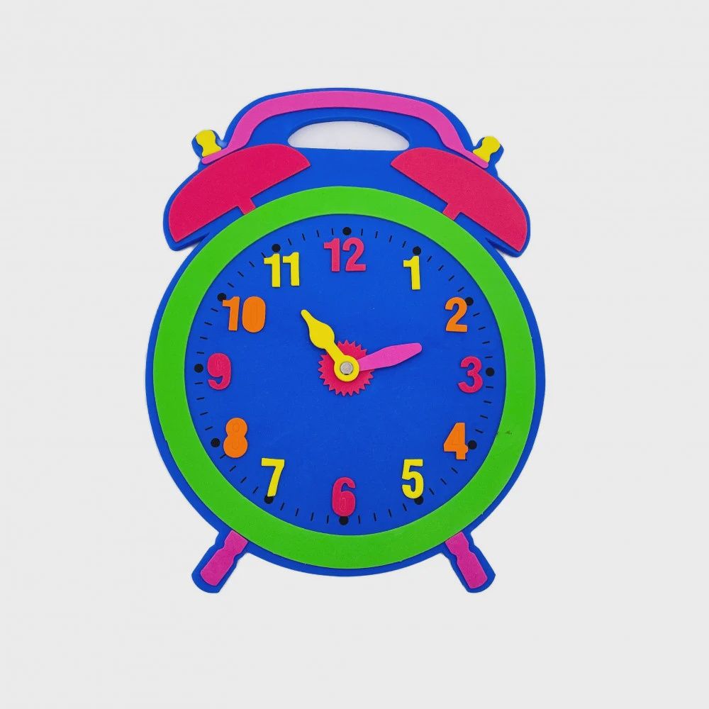 Foam Clock- Large