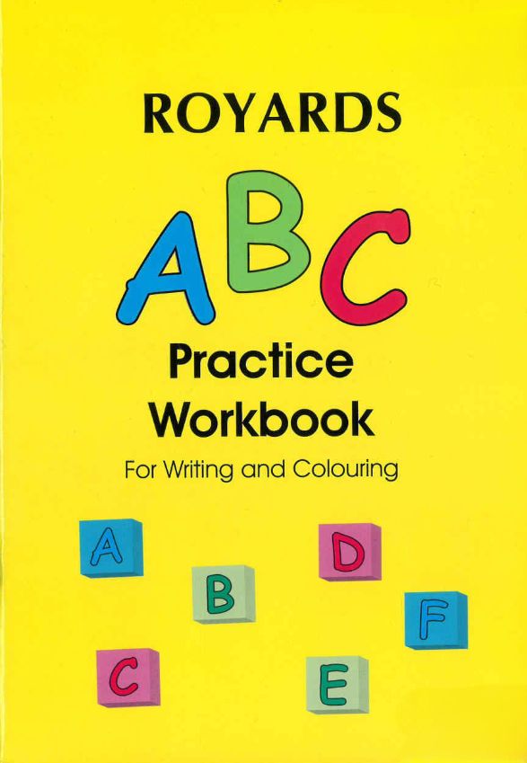 Royards ABC Practice Workbook for Writing and Colouring