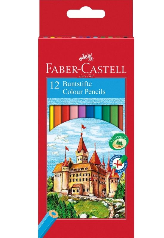 Colour Pencils 12's (Faber Castell) Colour Pencils 12's (Faber Castell)