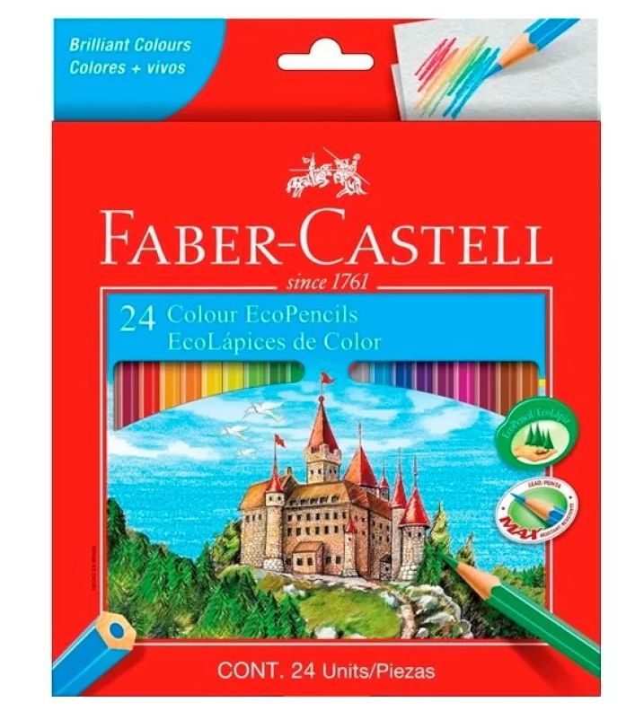 Colour Pencils 24's (Faber Castell) Colour Pencils 24's (Faber Castell)
