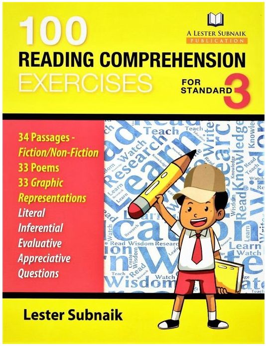 100 Reading Comprehension Exercises for Standard 3