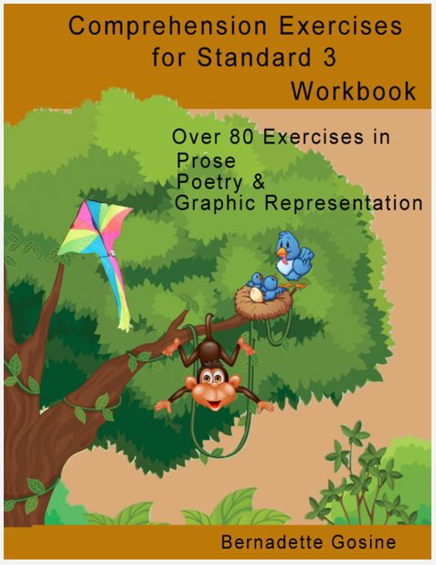 Comprehension Exercises for Standard 3 Workbook- Over 80 Exercises in Prose, Poetry and Graphic Representation