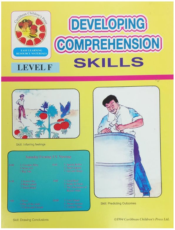 Developing Comprehension Skills Level F