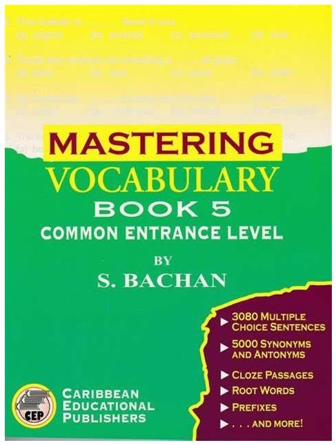 Mastering Vocabulary Book 5 Common Entrance Level