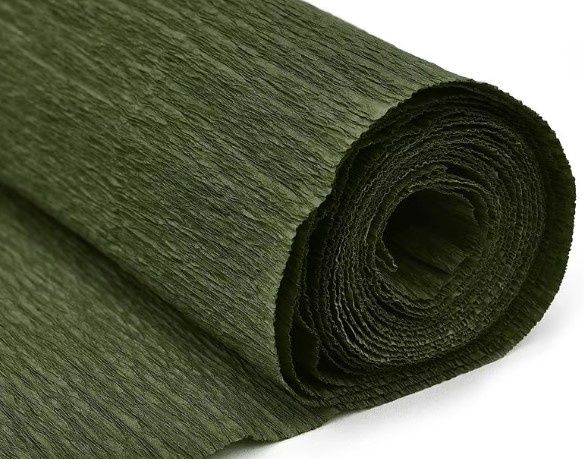 Crepe Paper- Moss Green
