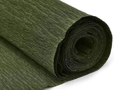 Crepe Paper- Moss Green