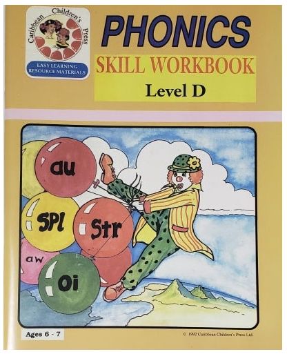 Phonics Skills Workbook Level D