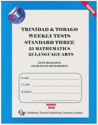 Trinidad and Tobago Weekly Tests Standard Three
