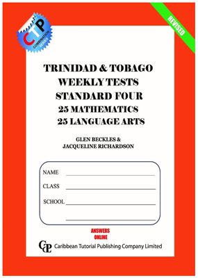 Trinidad and Tobago Weekly Tests Standard Four