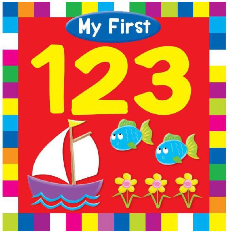 Board Book- My First 123